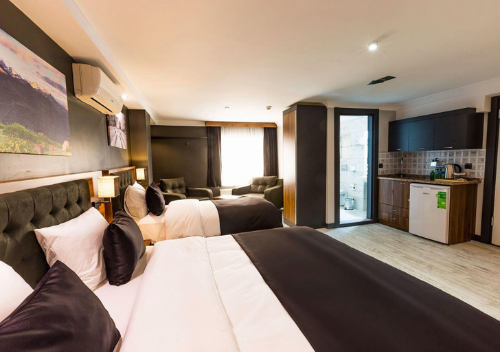 Bedroom 3, Azra Suite Otel, Merkez