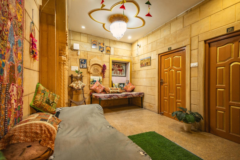 Public Area 3, HOTEL DARSH SAFARI - FORT VIEW, Jaisalmer