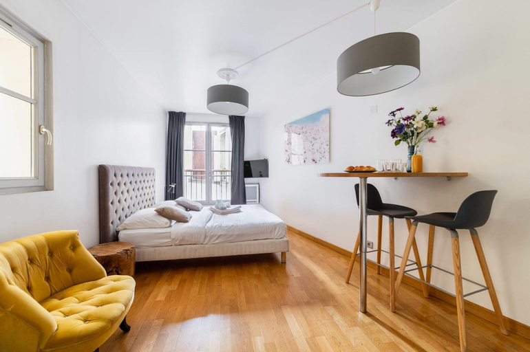 Bedroom 2, Charming Studio- 2P- Jardin des Plantes/austerlitz, Paris
