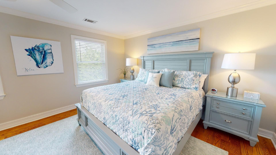 Bedroom 3, The Pelican House by Tybee Vacation Rentals, Chatham