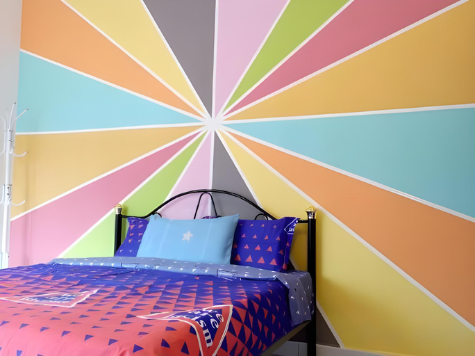 Bedroom 2, ICOLOR HOME & STAY CH3, Cameron Highlands