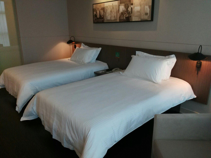 Bedroom 2, Jinjiang Inn Select Dongying Kenli Petrochemical Tower, Dongying