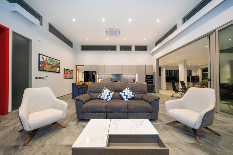 Living room 5, Miami Design Pool Villa 3BR - Villa Piel, Pulau Phuket