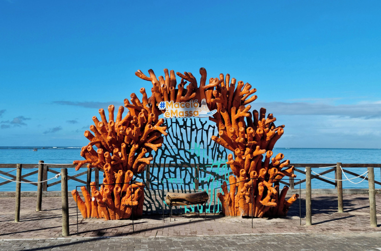 Beach 5, Duplex Beira-Mar Pajuçara | Perto da Roda Gigante, Maceió (capital)