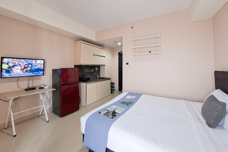 Bedroom 2, Nice Elegant Studio Paramount Skyline By Travelio, Tangerang
