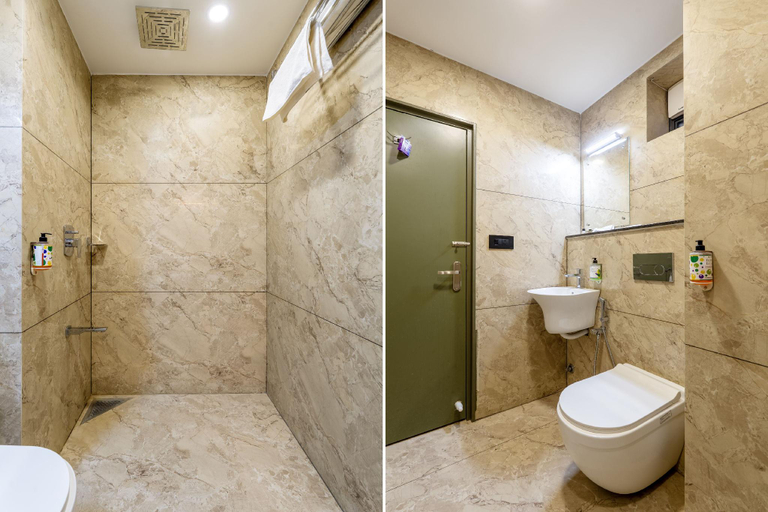 Bathroom 4, Treebo Deluxe Inn, Chromepet, Kancheepuram