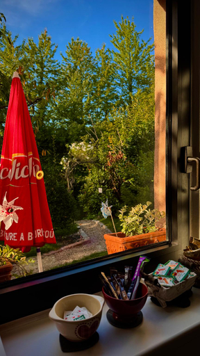 Food & Drinks 5, Between town and country - garden with river, Bas-Rhin