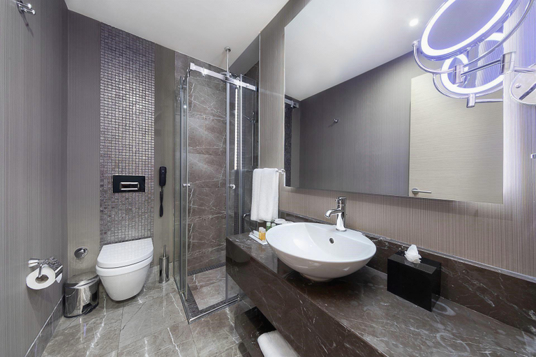 Bathroom 4, Park Dedeman Bostanci Hotel, Maltepe