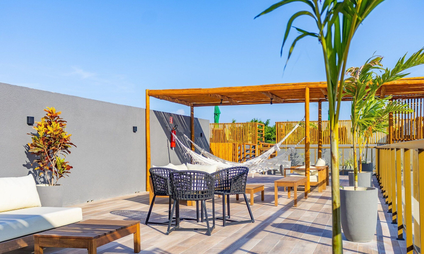 Terrace/patio 5, TMH - Essence Condominium in Porto de Pedras/al, Porto de Pedras
