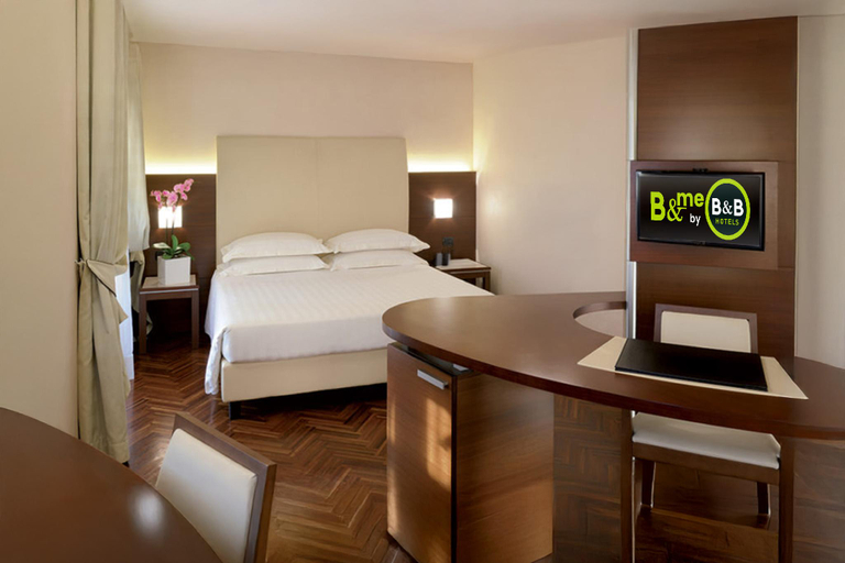 Bedroom 2, B&B HOTEL Habitat Giussano, Monza and Brianza