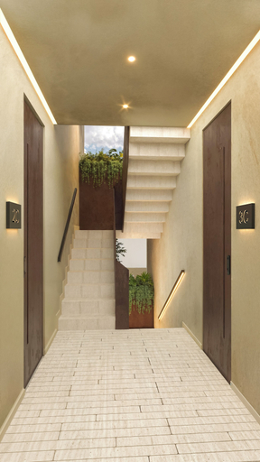 Staircase, Casa Tasman, Mexico City
