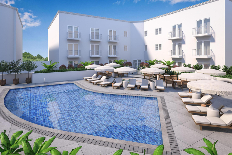 Pool, Hilton Miami Beach, Miami-Dade
