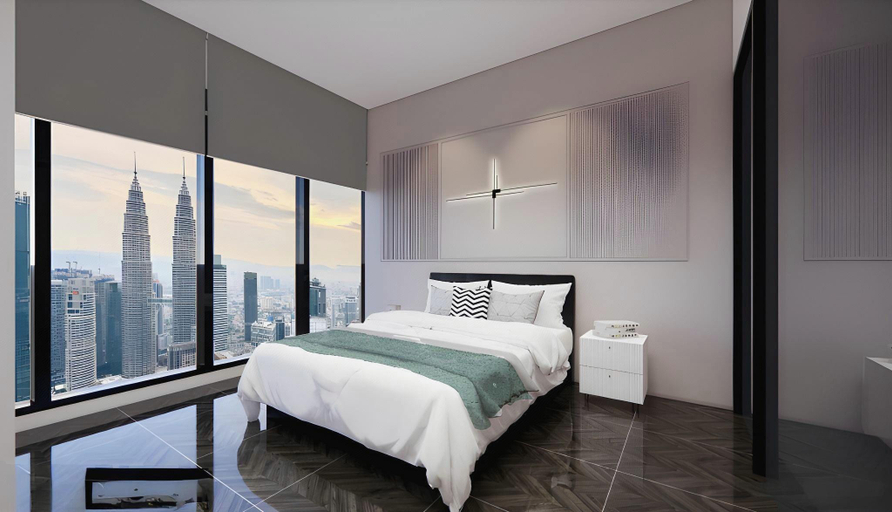 Bedroom 3, Scarletz Suites by Five senses, Kuala Lumpur