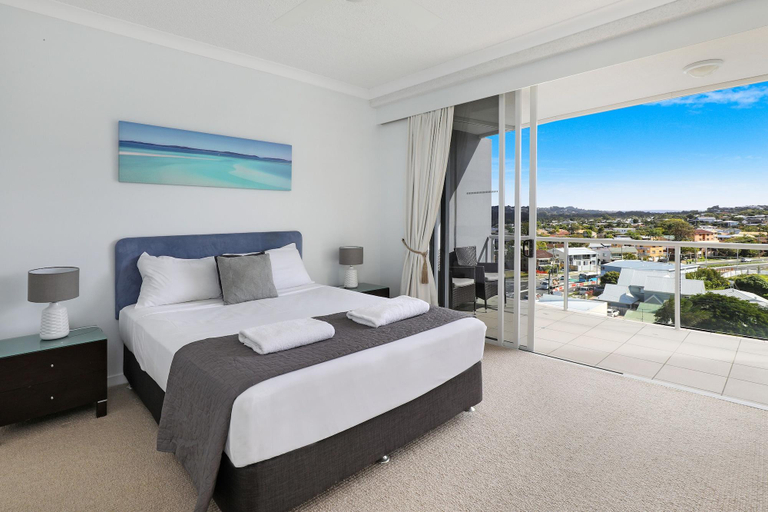 Bedroom 3, Pandanus Mooloolaba Apartment, Maroochy - Mooloolaba