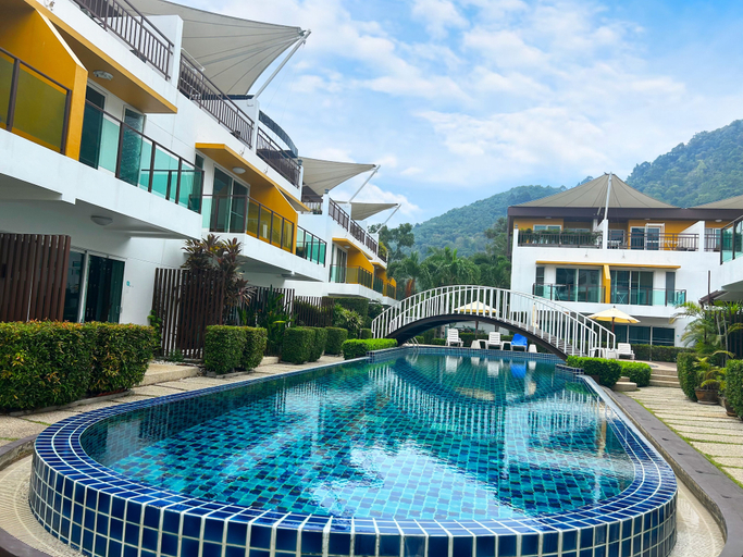 Pool, 3BR Villa Rooftop Pool Gym Near BeachV28, Phuket Island