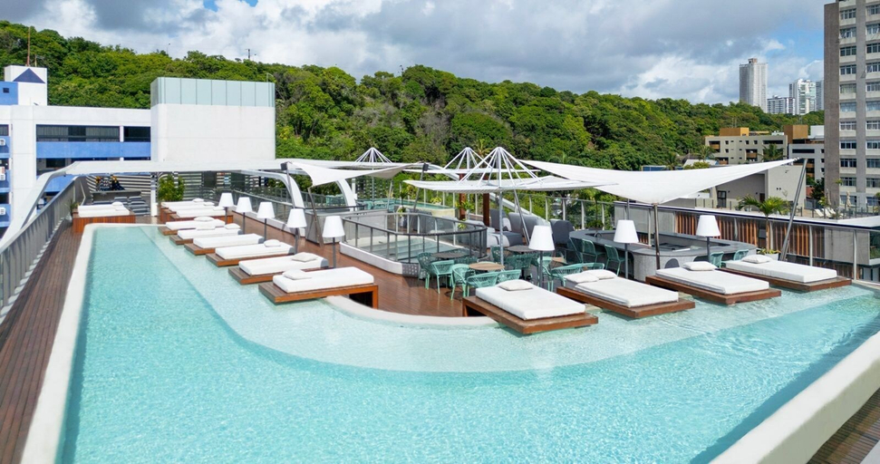 Rooftop pool 2, Setai Yacht Apart - Hotel by Lesuites, João Pessoa