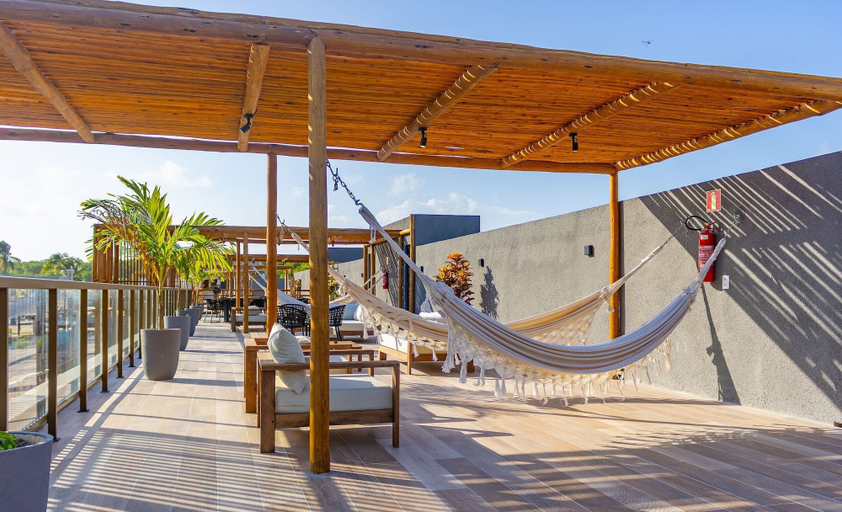 Terrace/patio 5, TMH - Essence Condominium in Porto de Pedras/al, Porto de Pedras