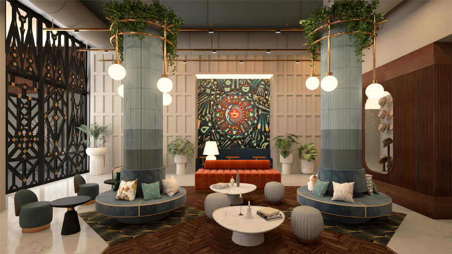 Lobby 2, Motto by Hilton Guadalajara Centro Historico, Guadalajara