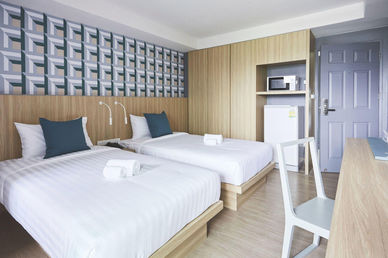Bedroom 3, Theorie Hotel Sukhumvit 107 by SLH, Muang Samut Prakan