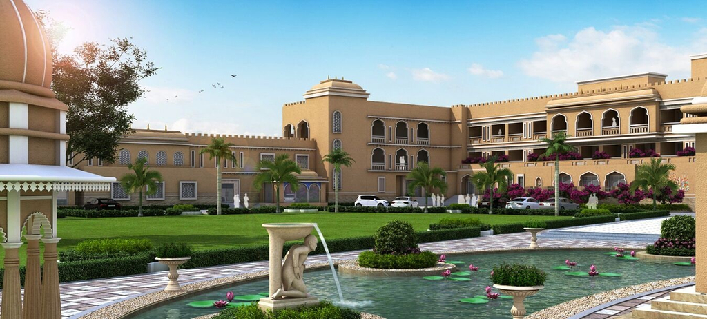 Exterior 3, Haut Monde Rajputana Palace, Alwar