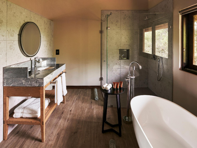 Bathroom 5, Letamo at Qwabi Private Game Reserve by NEWMARK, Waterberg