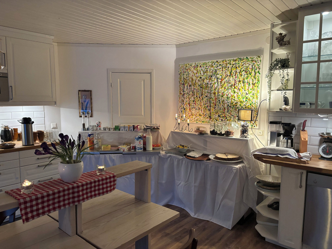 Breakfast buffet, RanchJohanna, Kungsbacka