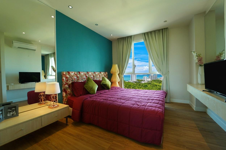 Bedroom 3, Grande Carribean sea view apartments Jomtien beach, Pattaya