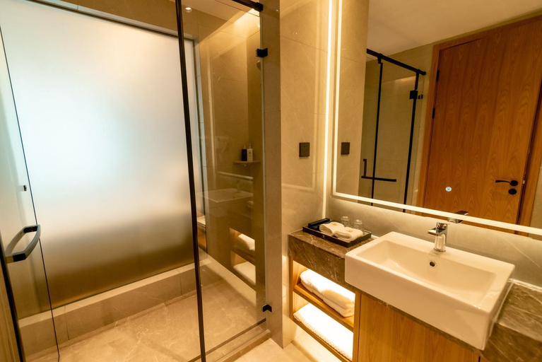 Bathroom 4, ShengDa International Hotel, Vientiane
