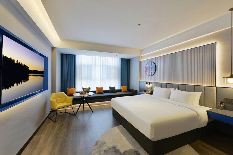 Bedroom 4, Mehood Hotel (Hanzhong Central Plaza Railway Station), Hanzhong