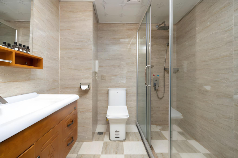 Bathroom, Longji Panorama House Hotel, Guilin