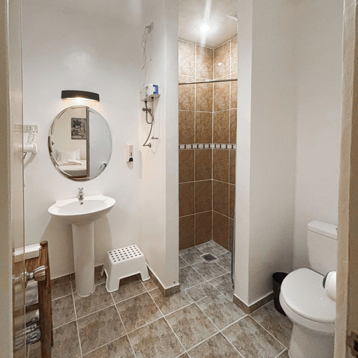 Bathroom, Cuestas Beach Resort & Restaurant, Badian