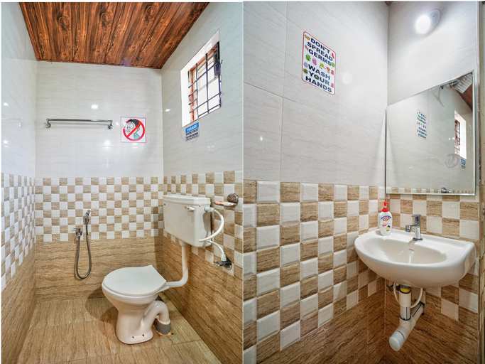 Bathroom 3, Rofinos Cottages, North Goa