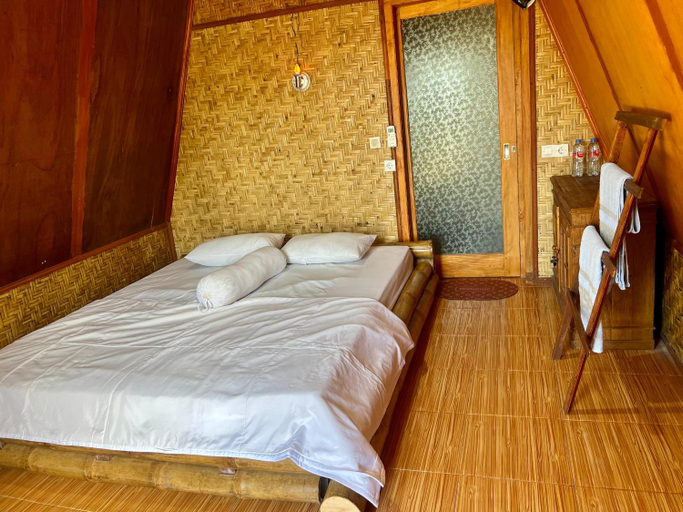 Bedroom, Muni's Terrace Bungalow, Lombok