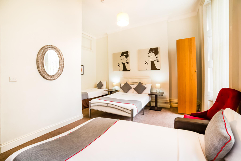 Bedroom 3, 1 Lexham Gardens Hotel, London