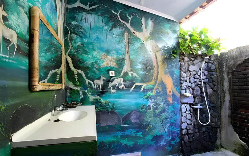 Bathroom 4, HOTEL BESAR BULAN BARU, Lombok