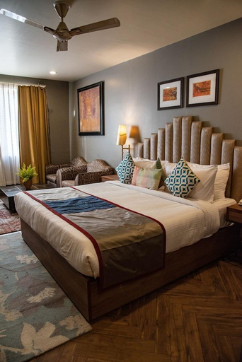 Bedroom 3, Justa Luxe Mukteshwar Retreat and Spa Mukteshwar, Nainital