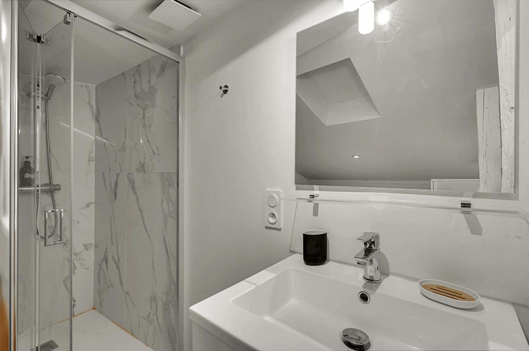 Bathroom 3, Les Relais du Capitole - Appartements d'hotes, Haute-Garonne