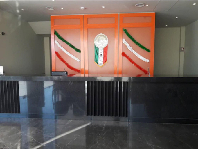 Public Area 3, MBM Red Sun, Monterrey