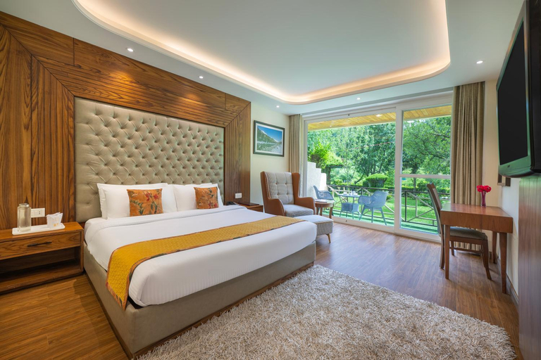 Bedroom 3, Snow Valley Resorts and Spa (A Centrally Heated Mountain Side Resorts), Kullu