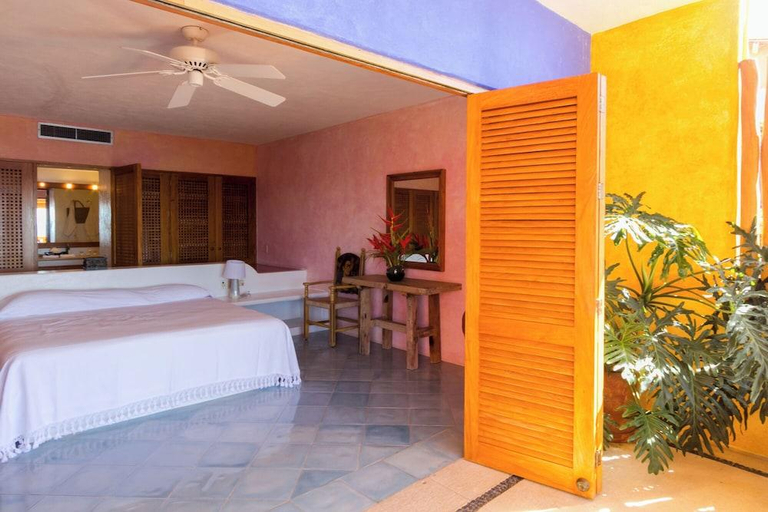 Bedroom 2, Casa Azul & Casa Carioca in Careyes, La Huerta