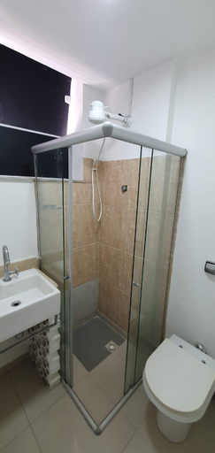 Bathroom 4, Adonai Copacabana Inn - Hostel, Rio de Janeiro