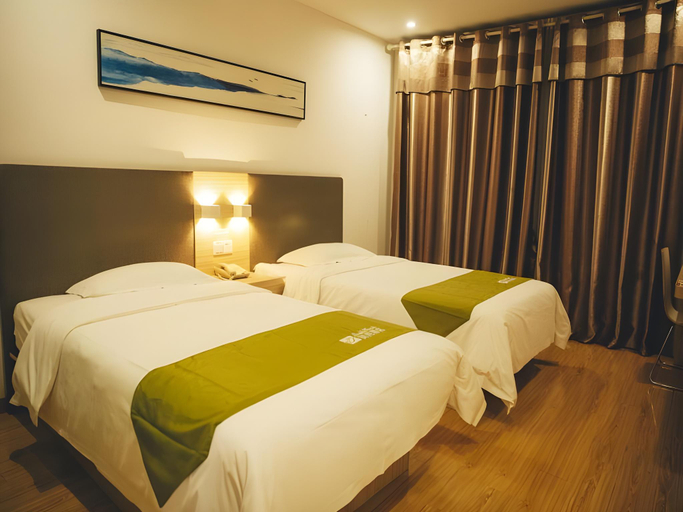 Bedroom 2, Shell Suining East Bus Station Hotel, Xuzhou