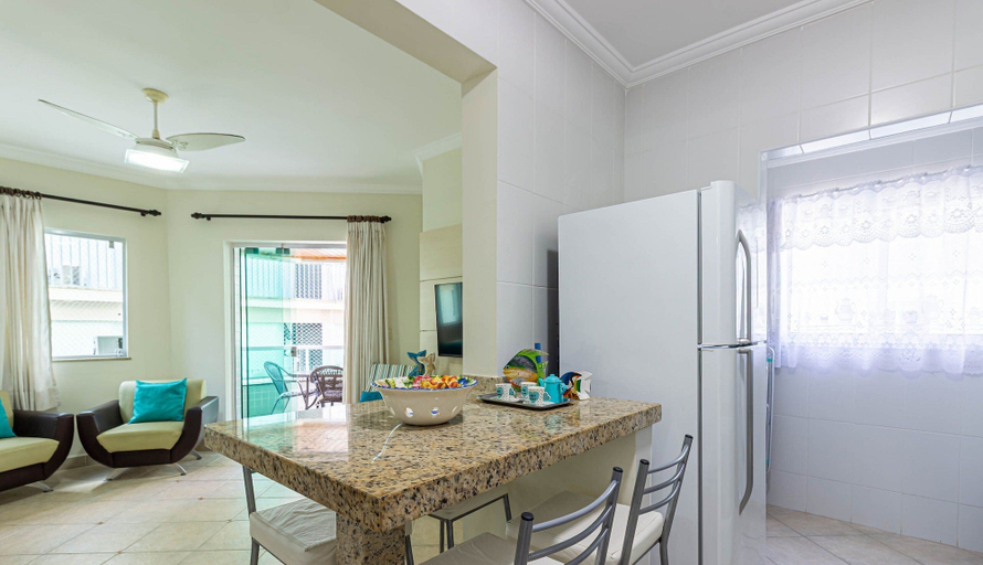 Interior, Apart w Barbecue Grill 180m From the Beach Cgb0035, Ubatuba