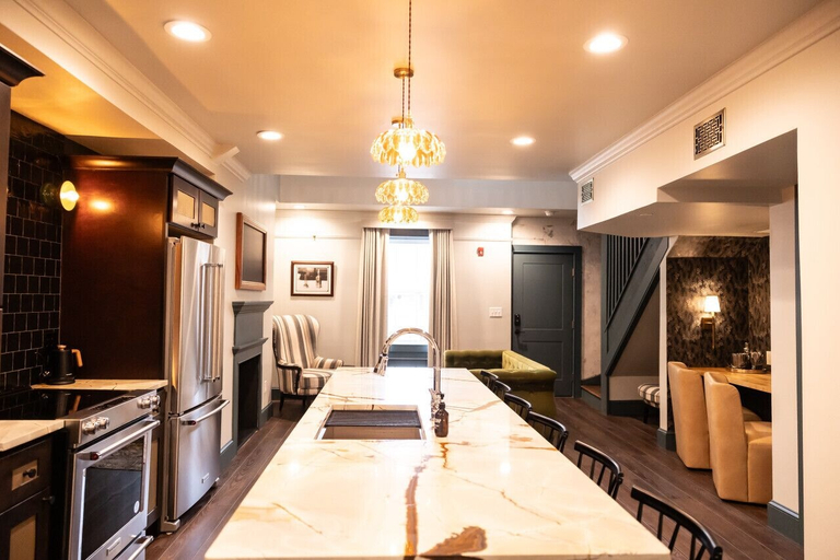 Private kitchen 2, The Gas Lamp Hotel, Philadelphia