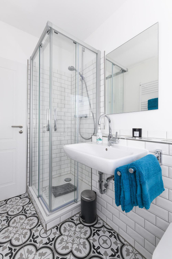 Bathroom, Ferienwohnungen Haus Gezeiten, Wittmund