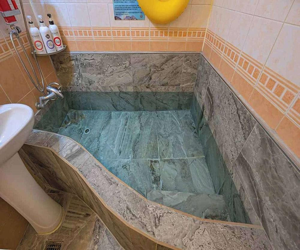 Bathroom, Sandia Hot Spring, Ulju
