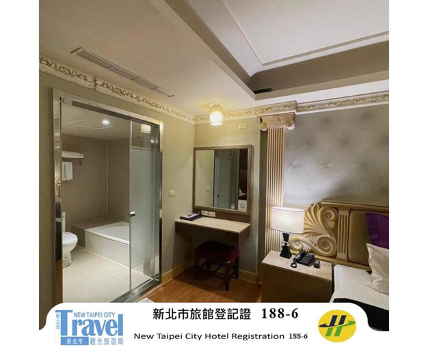 Bedroom 2, Discovery Motel - Yonghe, New Taipei City