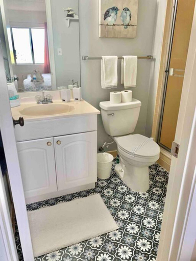 Bathroom, Oceanfront 2BR Condo with Breathtaking Views NSB, Volusia
