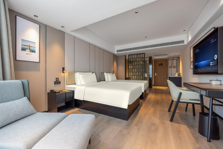 Bedroom 2, Atour X Hotel Shenzhen Dongmen Branch , Shenzhen