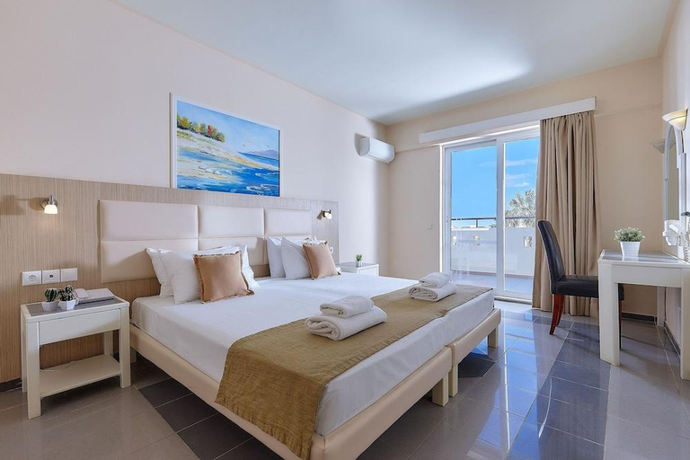 Bedroom 2, St. Constantin Sea Hotel and Spa Resort, Crete